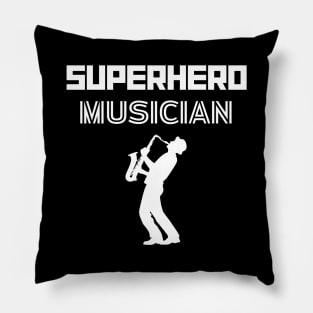 Superhero Musician Pillow