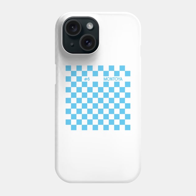 Juan Pablo Montoya Racing Flag Phone Case by GreazyL