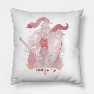 Slaying Dragons: The Saint George Edition T-shirt Pillow