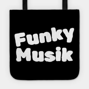 Funky Musik Black Tote