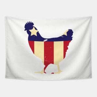 American Chicken Tapestry