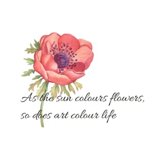 Sun colours flowers T-Shirt