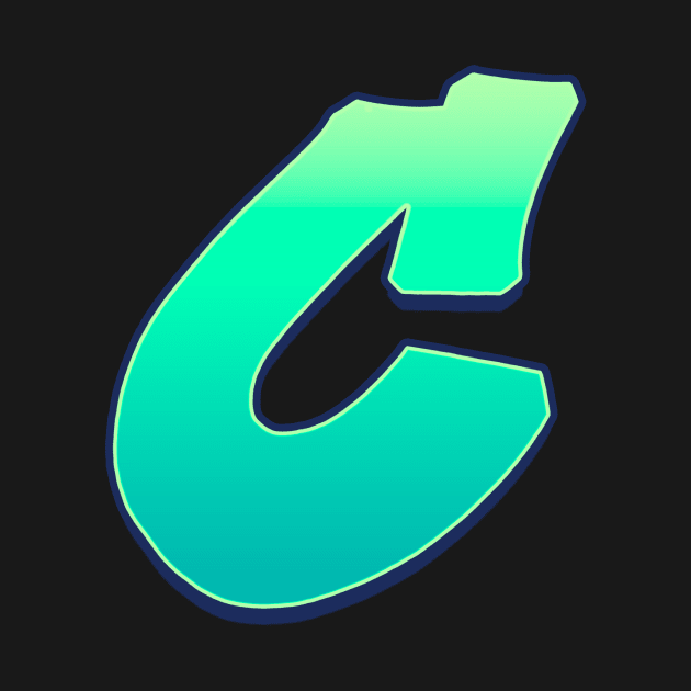 Letter C - Green fade by dmitri-art