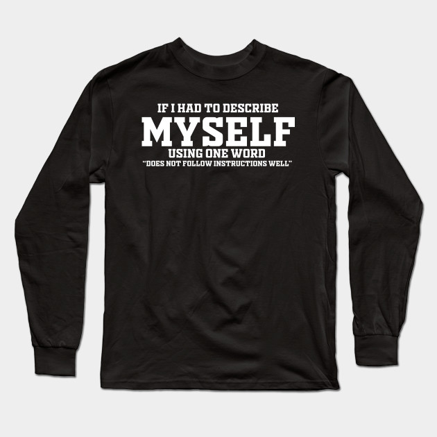 funny one word t shirts