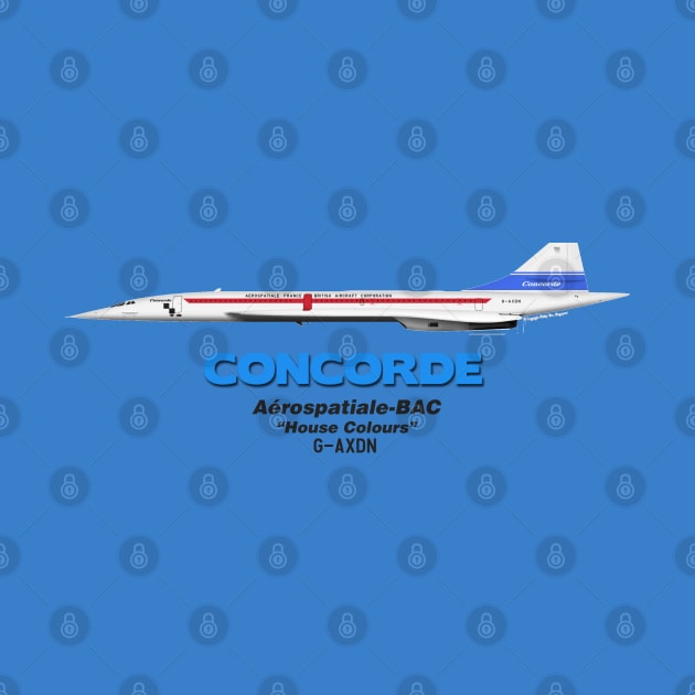 Concorde - Aerospatiale-BAC "House Colours" by TheArtofFlying