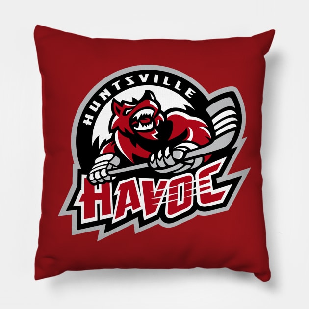 Huntsville Havoc Pillow by Briancart