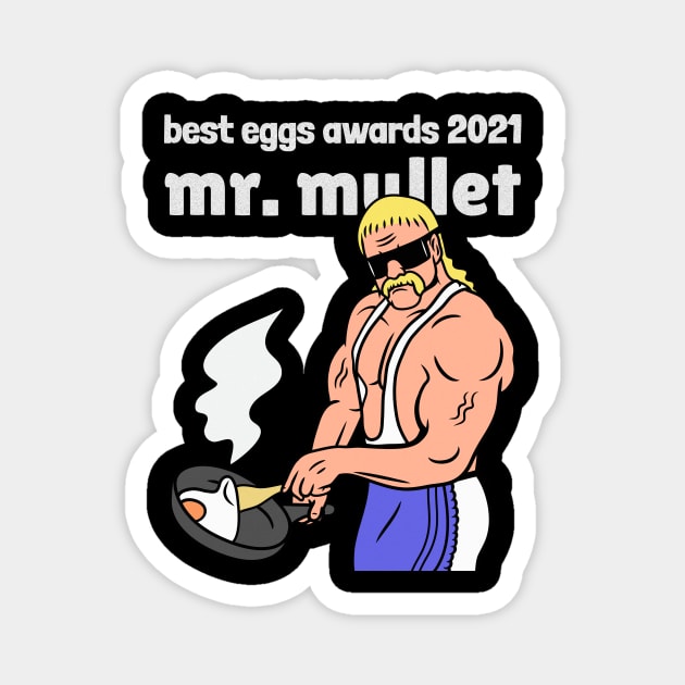 Mr Mullet Magnet by Golden Eagle Design Studio