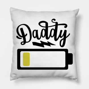 Daddy Battery Pillow