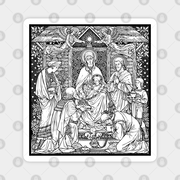 Epiphany 01 - We Three Kings Magnet by DeoGratias