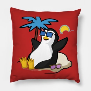 Penguin SunBeach Pillow