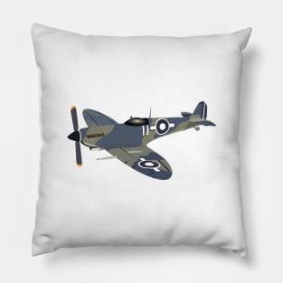 Supermarine Seafire Fighter Aircraft Pillow