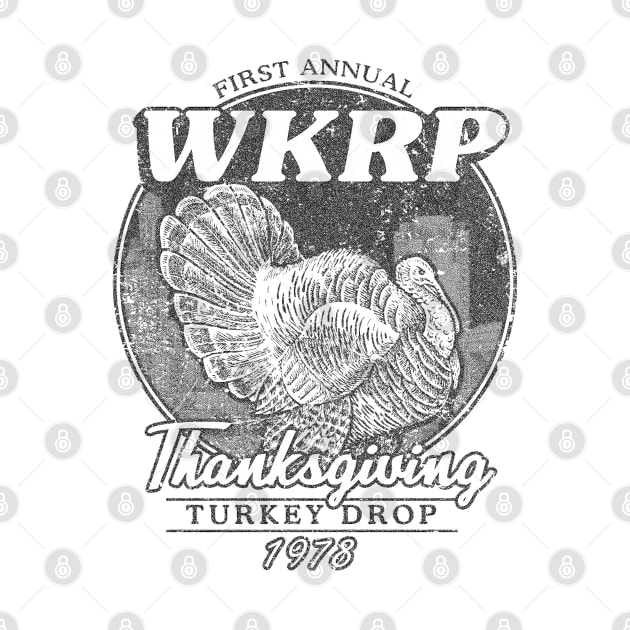 WKRP Turkey Drop 1978 <> Graphic Design by RajaSukses