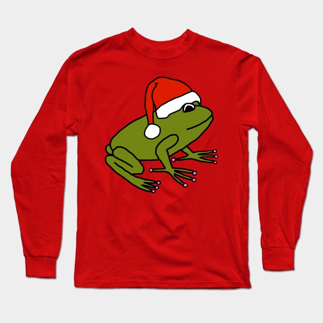 Cute Green Frog Crew Neck T-Shirt