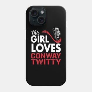 This Girl Loves Conway Phone Case