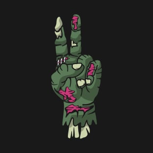 Peace Zombie Hand T-Shirt