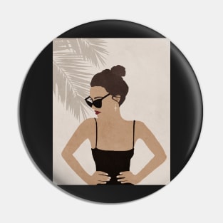 Girl, Fashion girl, Boho style art, Mid century art Pin