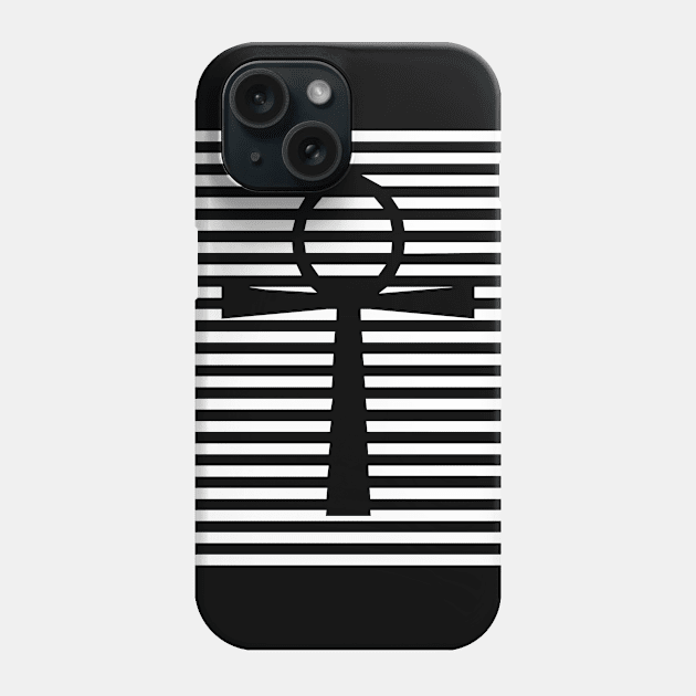 ancient egyptian symbol ankh Phone Case by In_Design_We_Trust