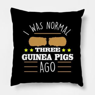 Guinea Pig Funny Quote Pillow