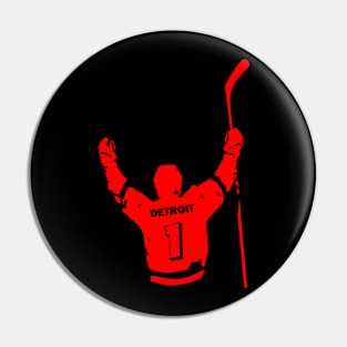 Hockey detroit Pin