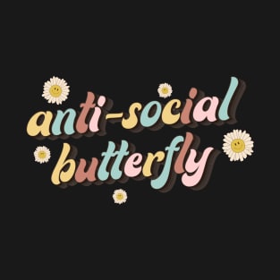 Antisocial butterfly T-Shirt