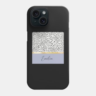 Emilia name custom gift Phone Case