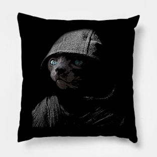 Hoddie Cat Pillow