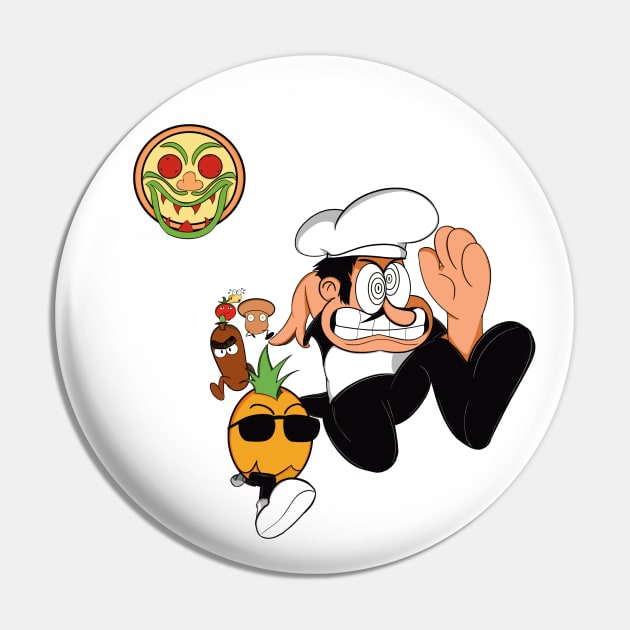 Peppino's Mad Dash Pin by MaxCal