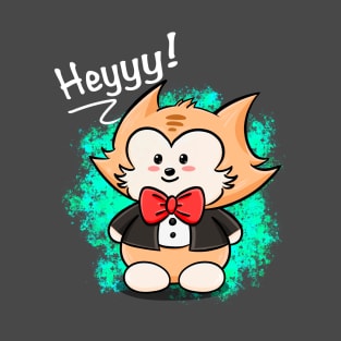 Cat in Tux T-Shirt