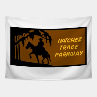 Natchez Trace Parkway entry sign Tapestry