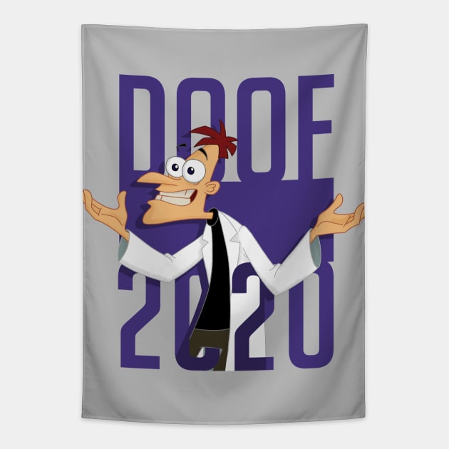 Doof 2020 Tapestry by polliadesign