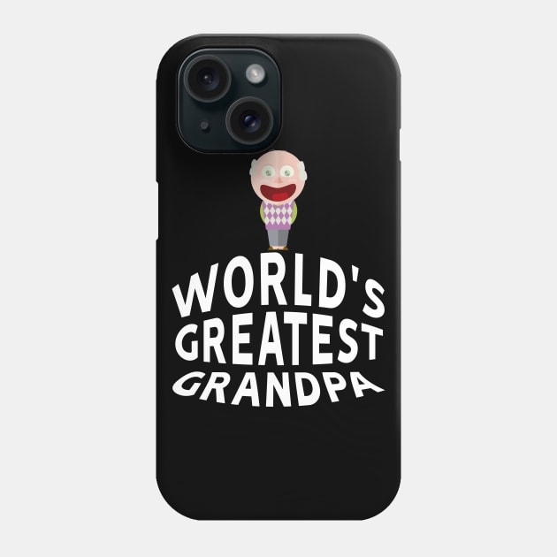 World's Greatest Grandpa Phone Case by PrimalWarfare