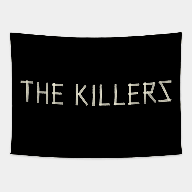 The Killers Paper Tape Tapestry by PAPER TYPE