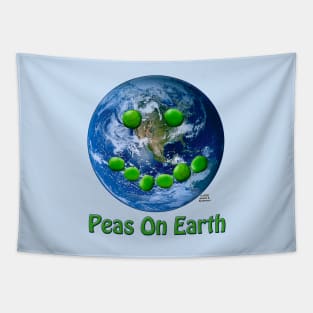 Peas On Earth Tapestry