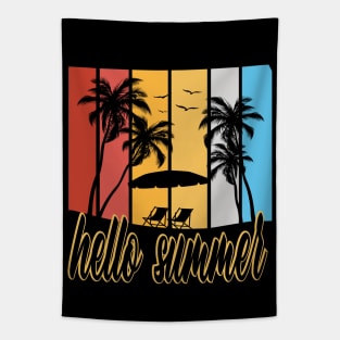 Hello Summer Shirt Tapestry