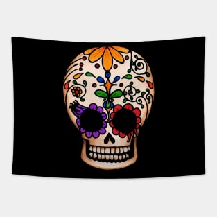 Local Color Sugar Skull Tapestry