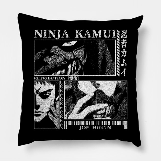 Joe Higan - Ninja Kamui Pillow by ArcaNexus