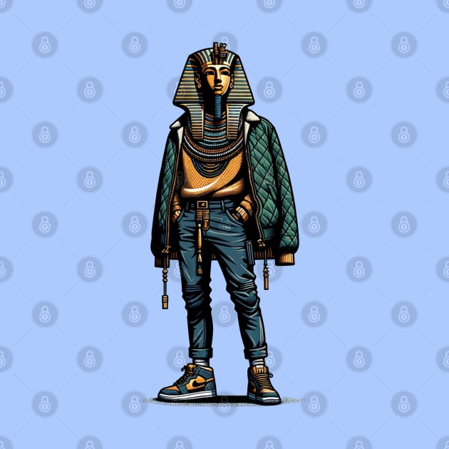 Swag Boy Pharaoh King Tut by BLKPHNX DESIGNS