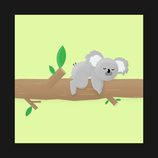 Sleeping koala by MangoStudio