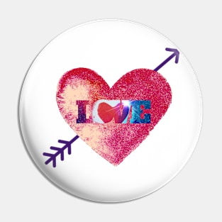 Heartful of LOVE Pin