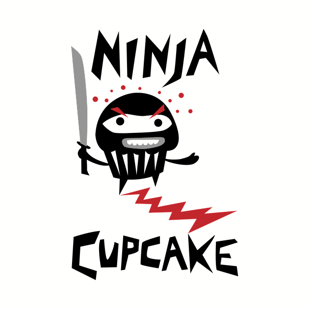 ninja cupcake by Andibird