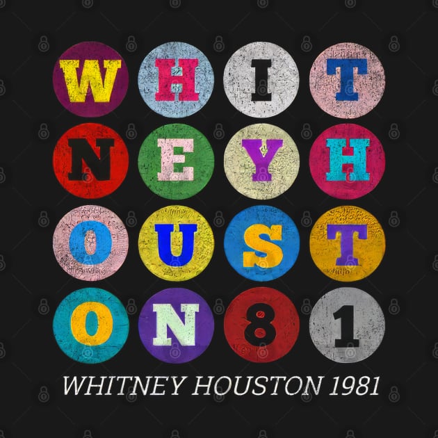 Whitney Houston 1981 by Pernilla Taavola