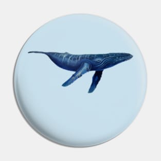 Humpback whale t-shirt designs Pin