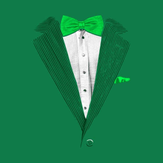 Leprechaun Suit St Patricks Day Green Irish Tuxedo by Intuitive_Designs0