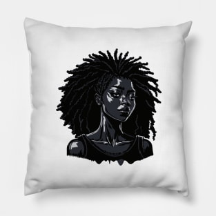 Afro black women || Pillow