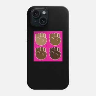 Fight the good fight-pink Phone Case
