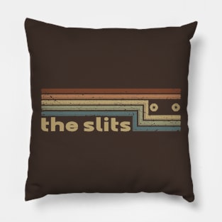 The Slits Cassette Stripes Pillow