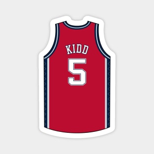 Jason Kidd New Jersey Jersey Qiangy Magnet