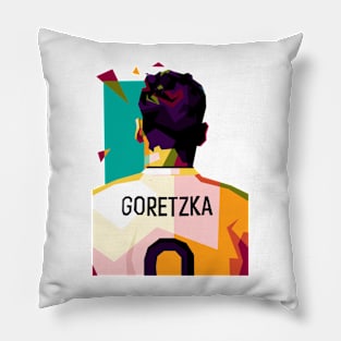 Amazing Football In Wpap Pop Art Pillow