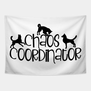 Dog Chaos Coordinator Tapestry