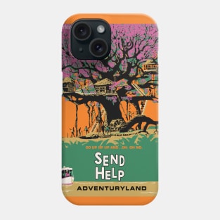 "SEND HELP" - Disnerland Parody Phone Case